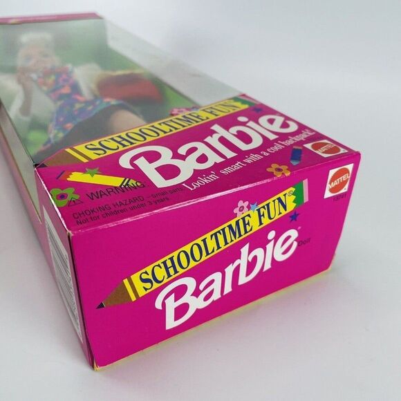 1994 School Time Fun Barbie Doll Special Edition Mattel #13741 NRFB - Picture 6 of 7